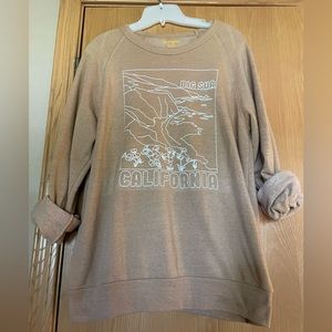 Alpenglow Apparel Big Sur sweatshirt - Size M